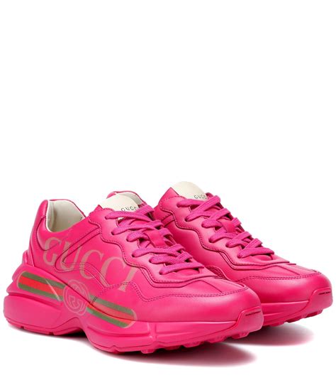 gucci neon pink trainers|Sneakers for Women .